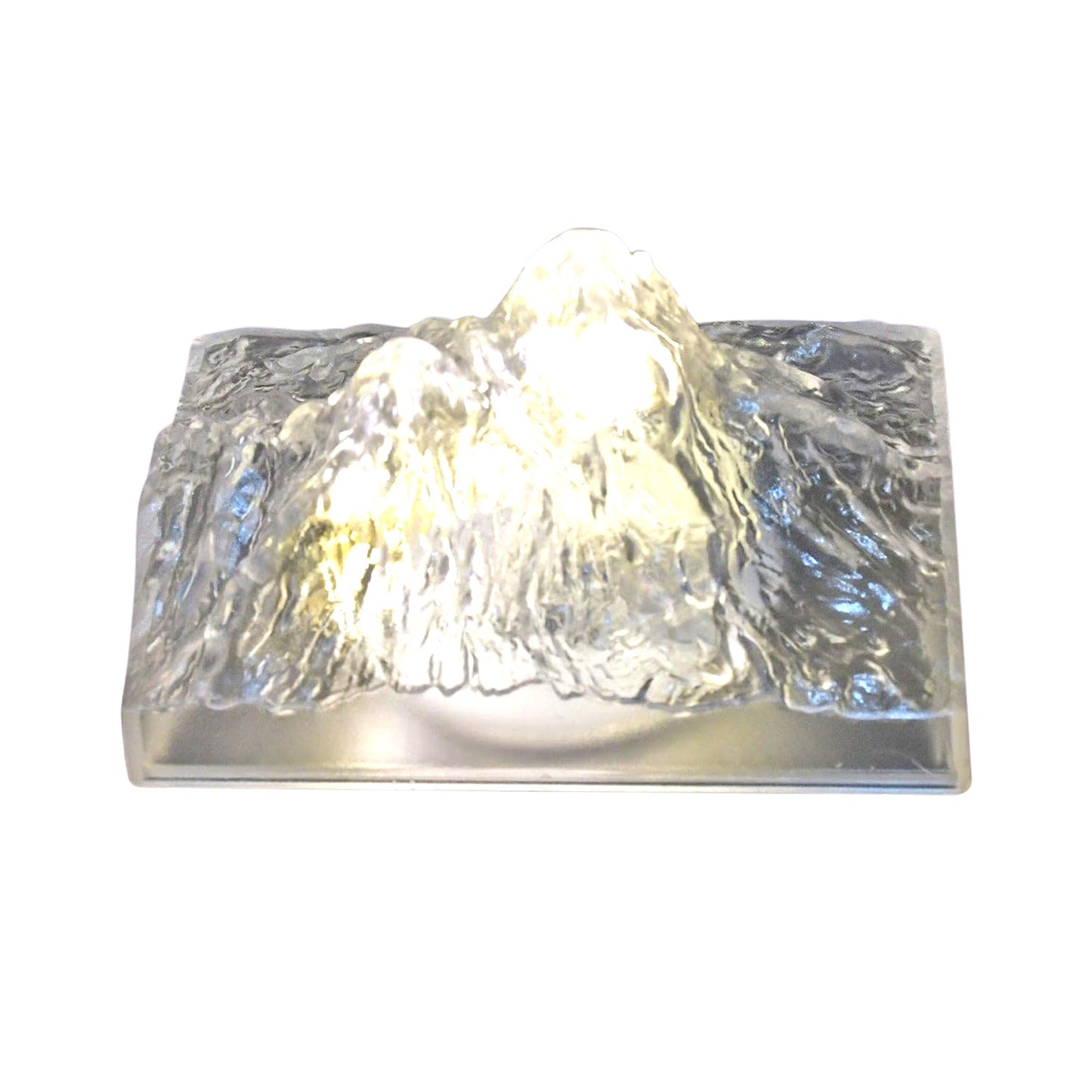 Unique Plastic Night Light: Flameless LED, Diwali (Iceberg Design, Gift)