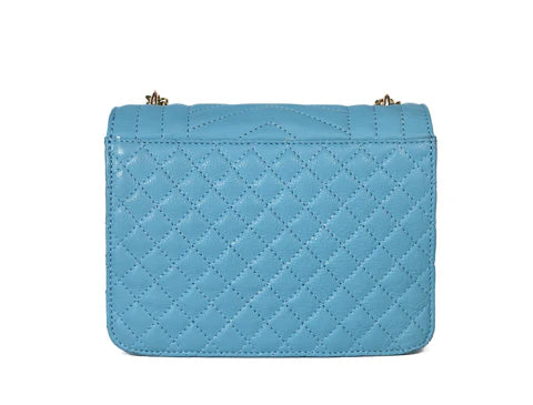 Flint Leather Quilted Crossbody Bag For Women - ( LB-890 )