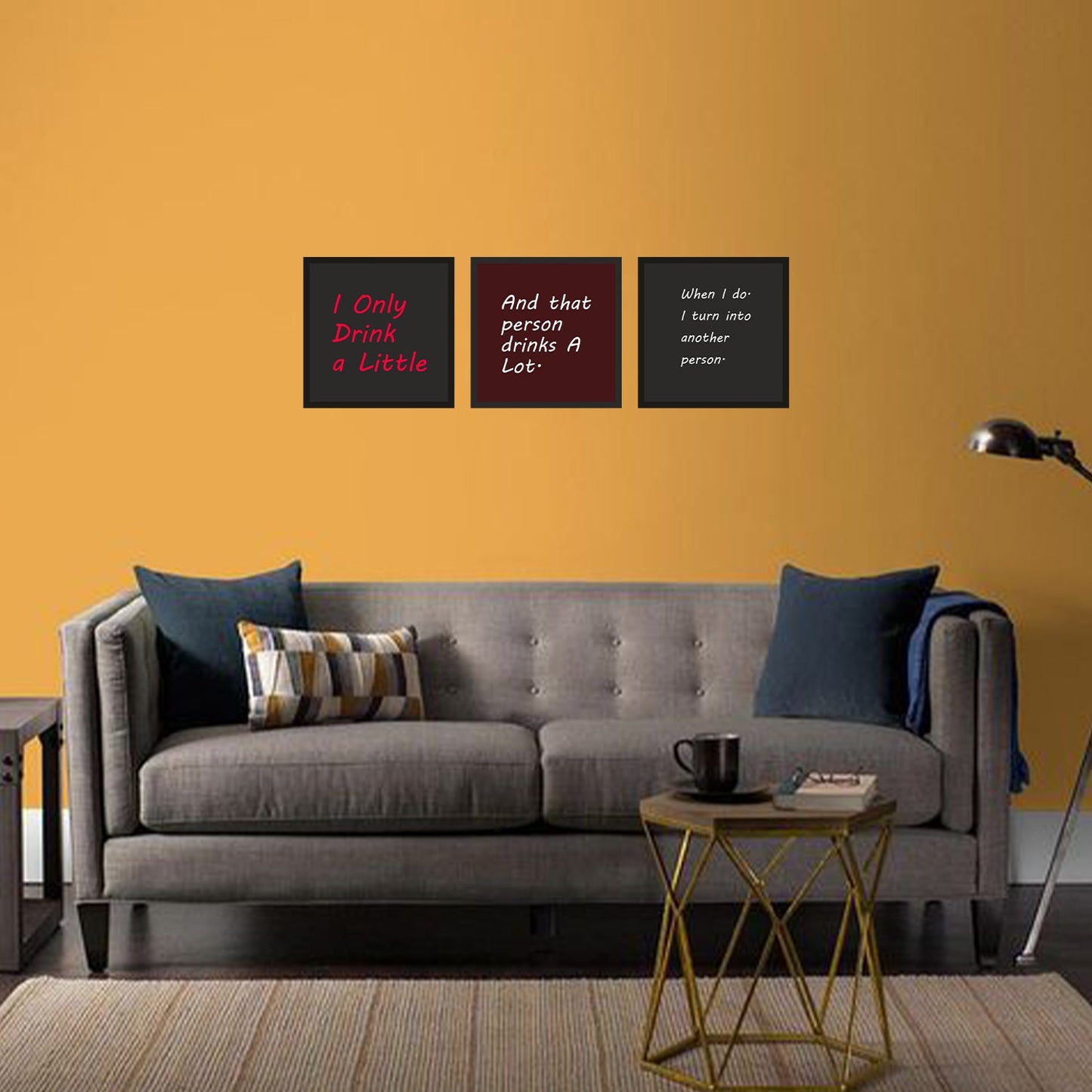 Beautiful Motivational Set of 3 Wall Hanging