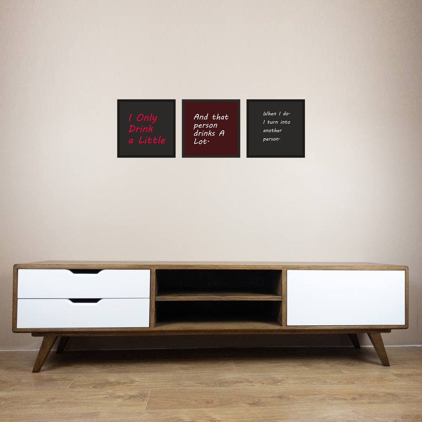 Beautiful Motivational Set of 3 Wall Hanging