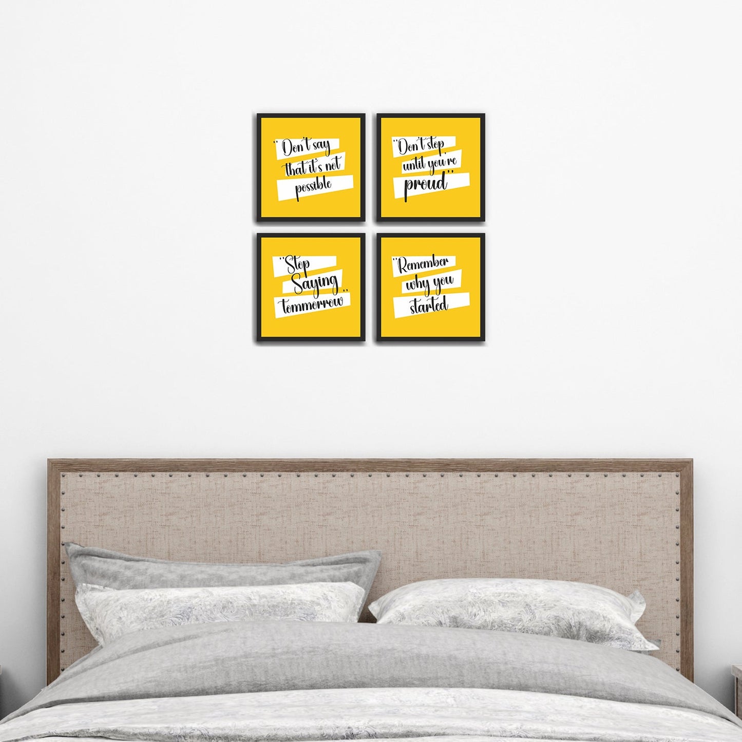 Don’t say that its Not Possible Wall Frames Set of 4