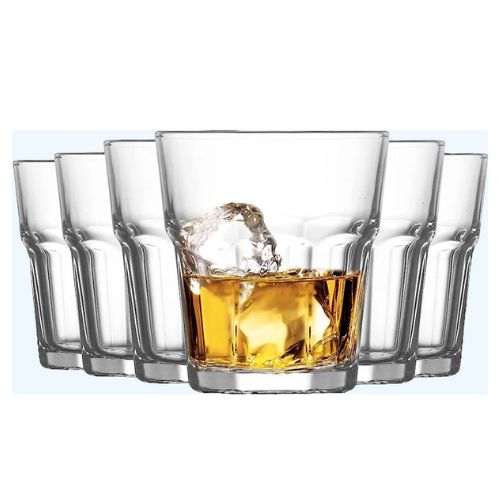 Mithilashri Multipurpose Drinking Glass (250 ml) - Set of 6