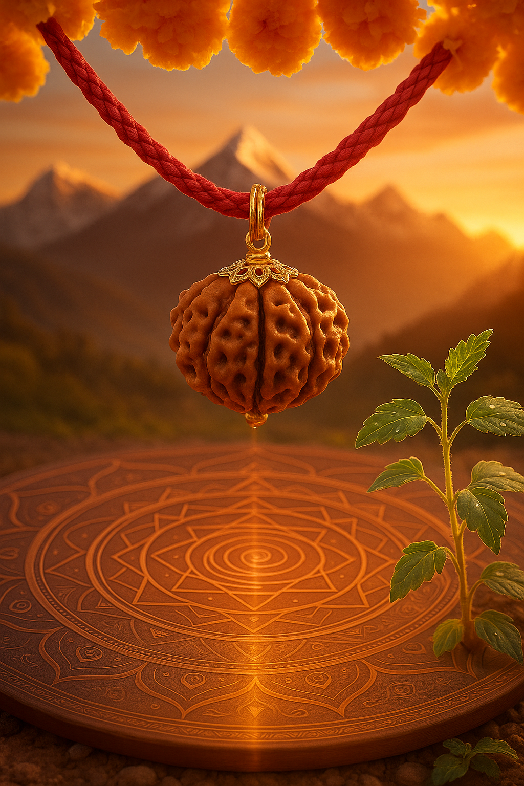 Nau Mukhi Rudraksha (Lab Certified)