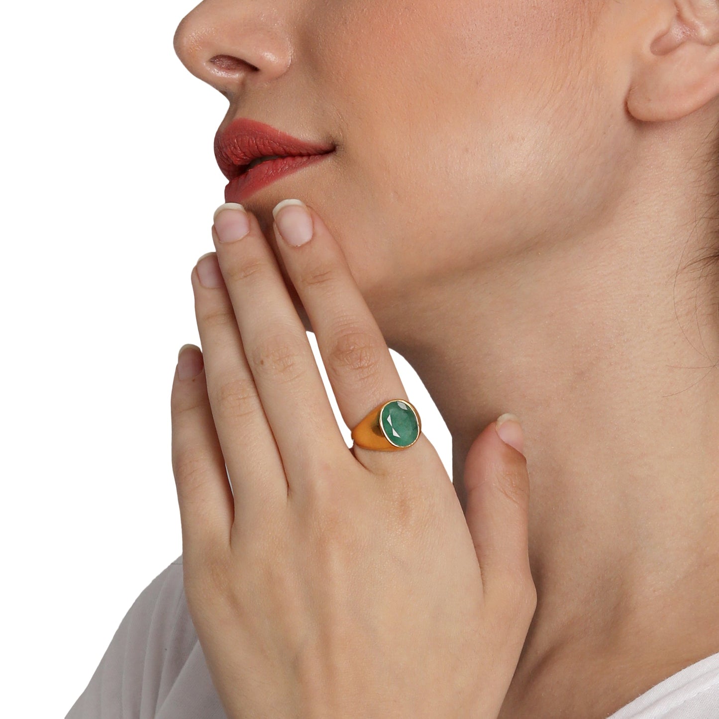 Onyx Panchdhatu Ring Lab Certified ADJUSTABLE RING