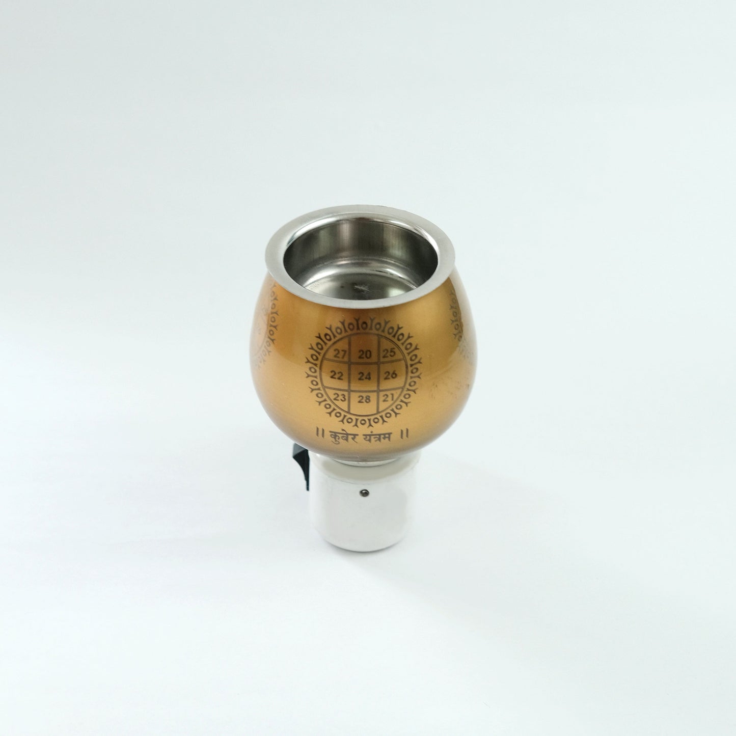 Kuber Yantra Aroma Burner Set (Electric Burner)- with four different fragrant oil (5ml)
