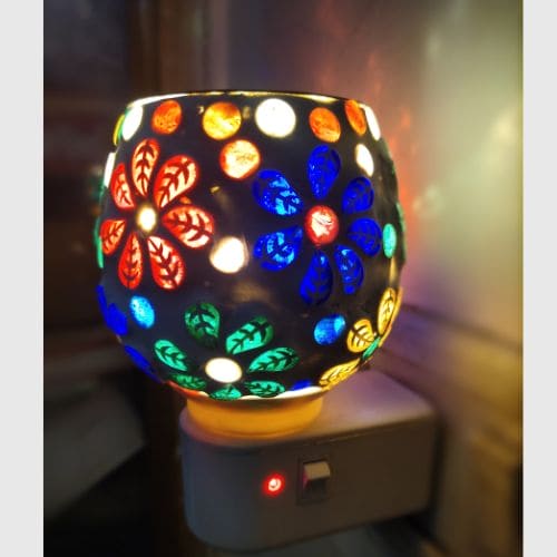 Fragrant Mosaic Burner- with four fragrant oil (5ml)