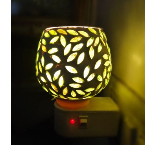 Fragrant Mosaic Burner- with four fragrant oil (5ml)