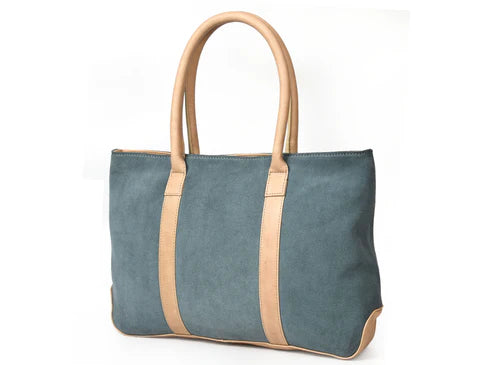 Leather Suede Tote Bags ( LB-61 )