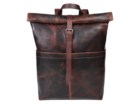 Luxe Leather Backpack - ( BP-170 )