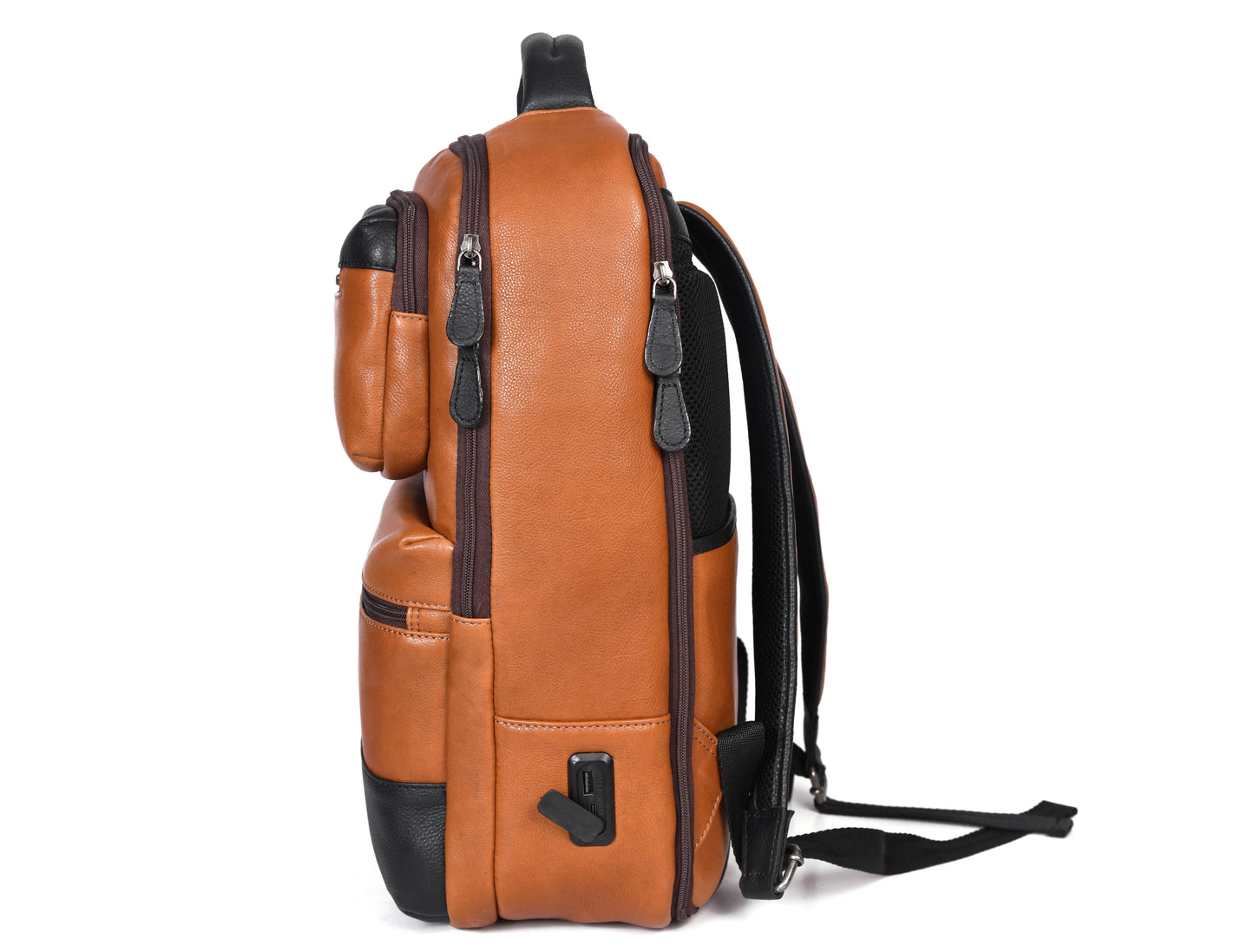 Plume Genuine Leather Backpack - BP-260