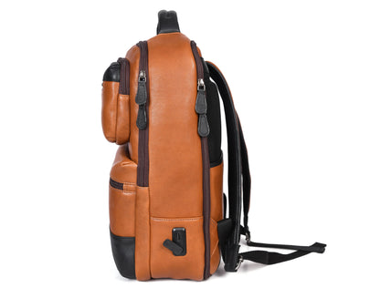 Plume Genuine Leather Backpack - BP-260