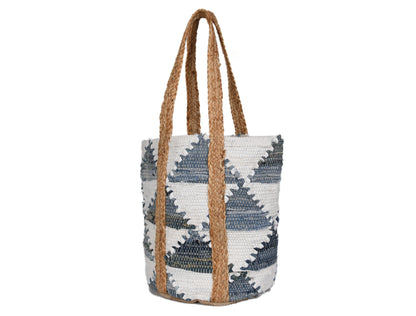 Wild Weave Jute Tote Bag