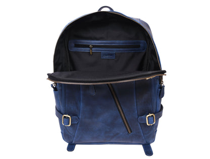 Arizona Leather Backpack - Royal Blue