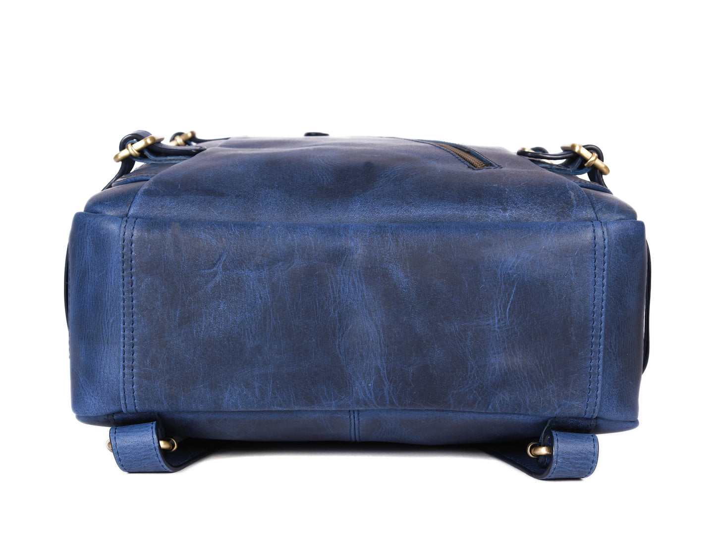 Arizona Leather Backpack - Royal Blue