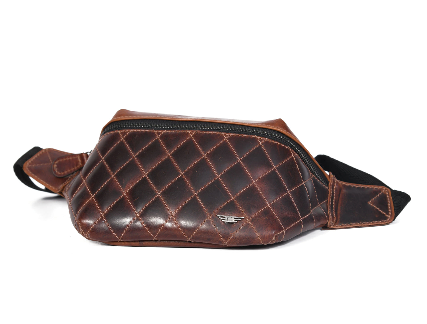 Ascend Quilted Leather Fanny Bag