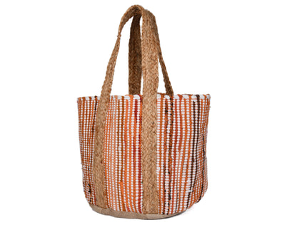 Midnight Waves Jute Tote Bag - LB899-A