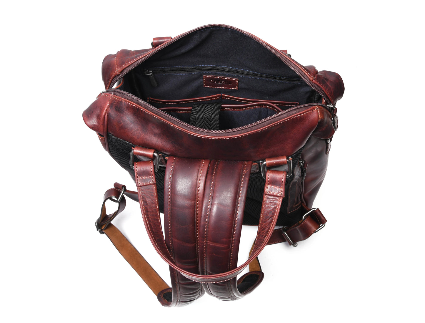 Loom Leather Backpack - ( BP-276 )