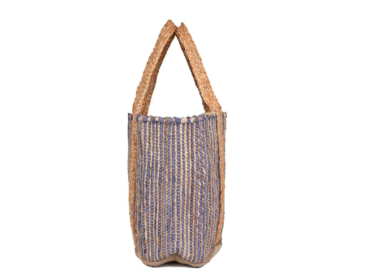 Tropical Breeze Jute Tote Bag