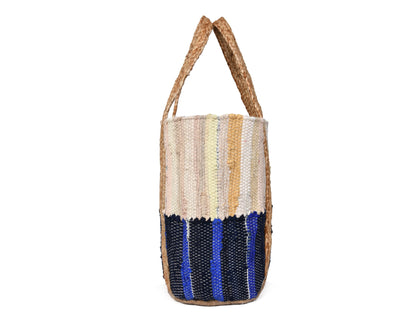 Wild Weave Jute Tote Bag