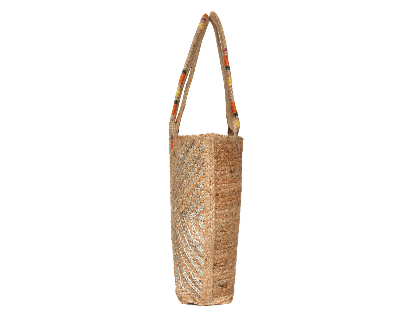 Western Style Jute Totes Bags for Women