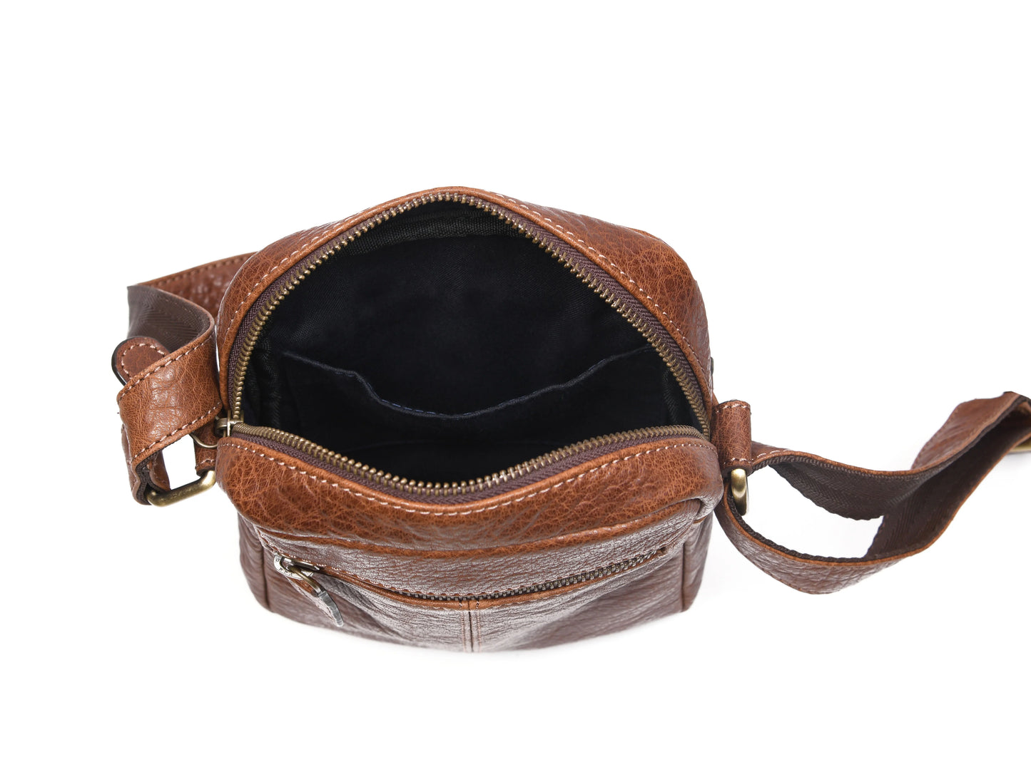 Leather Messenger Bag