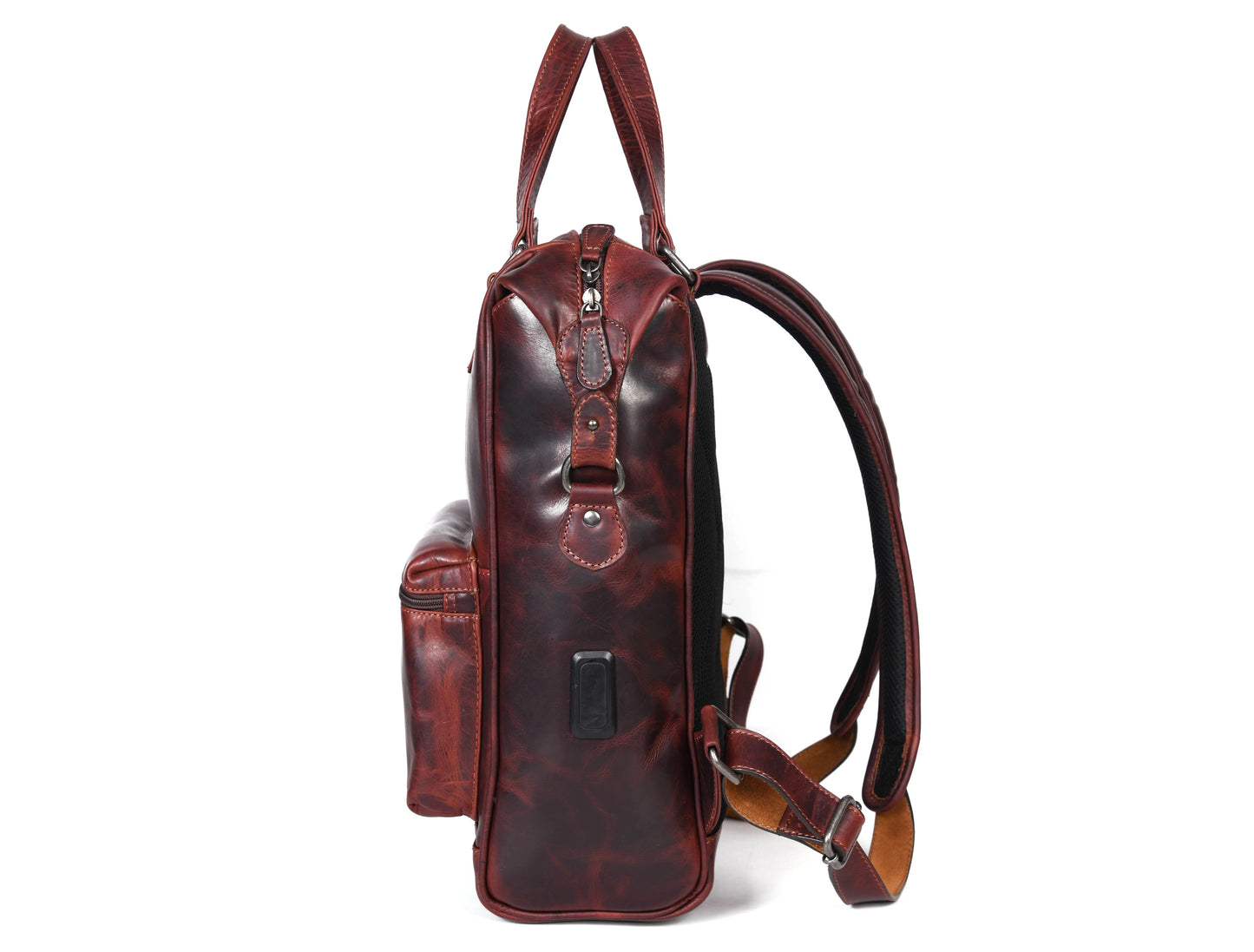 Loom Leather Backpack - ( BP-276 )