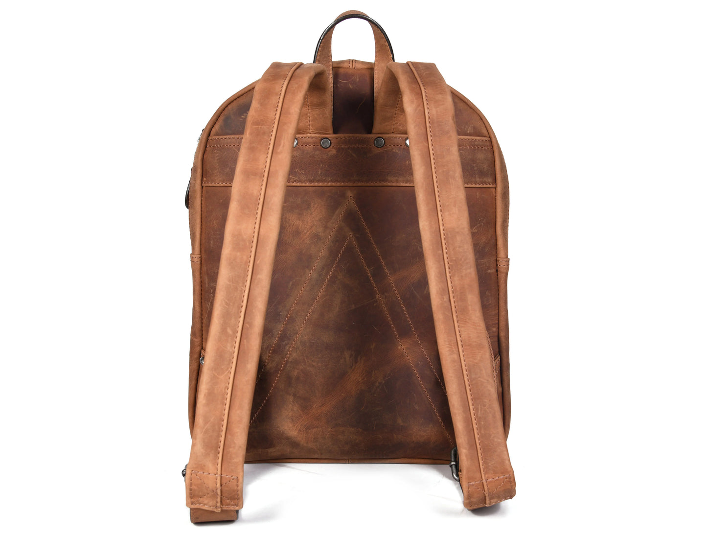 Velour Leather Backpack