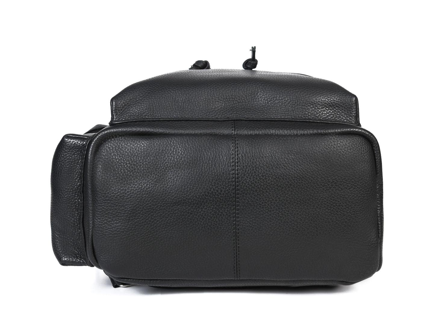 Blackboro Leather Backpack - Black