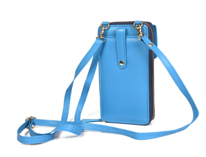 Premium Blue Leather Bag