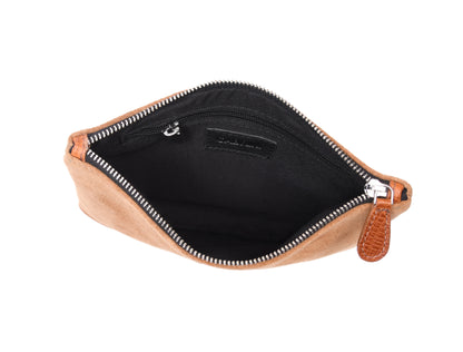 Starlit Leather Suede Pouch - LC-149