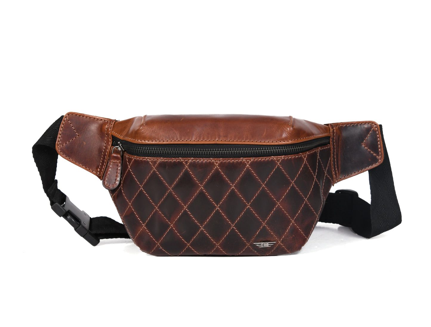 Ascend Quilted Leather Fanny Bag