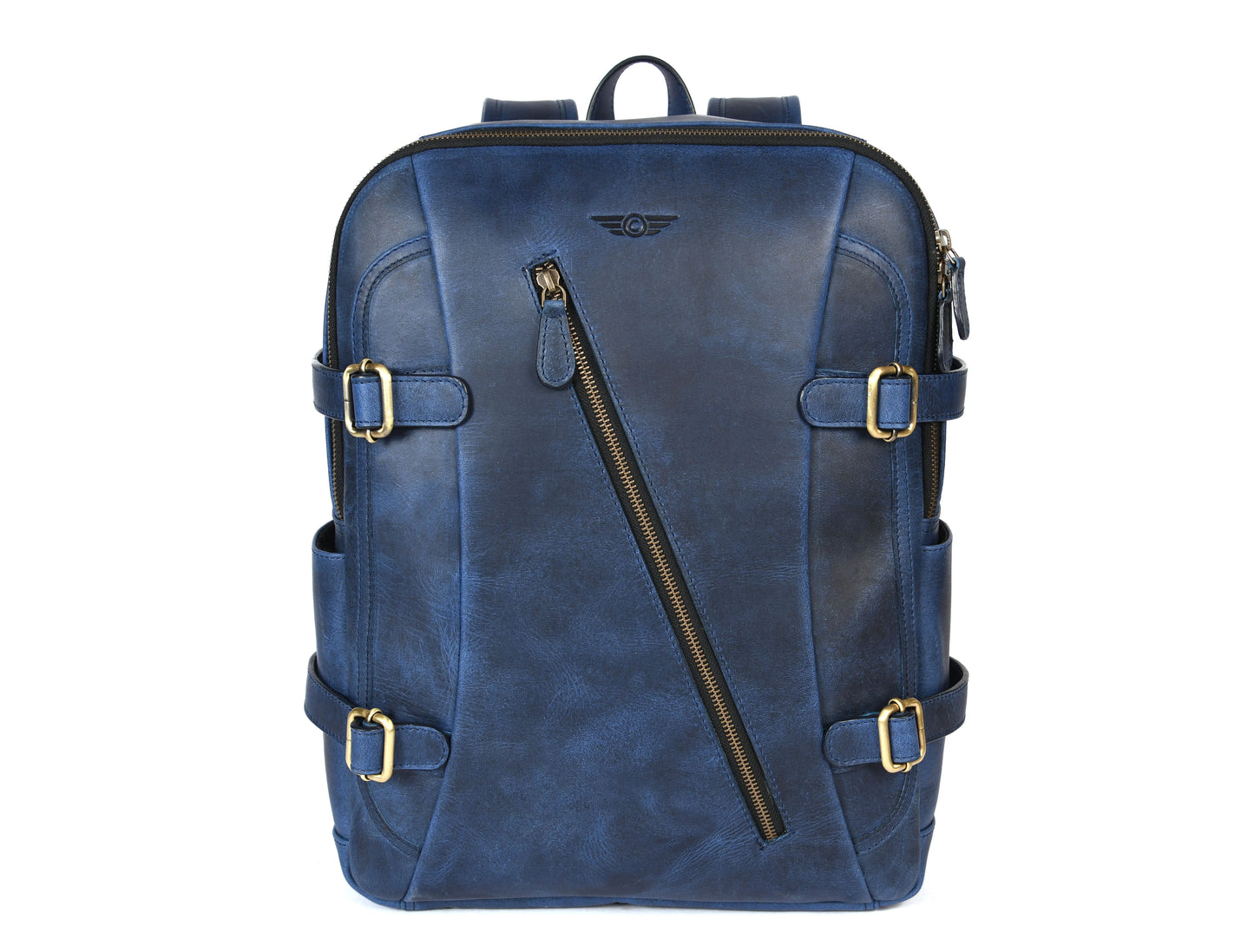 Arizona Leather Backpack - Royal Blue