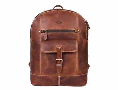 Genuine Leather Backpack - ( BP-279 )