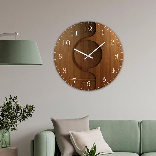 Modern Premium Design Wooden Wall Clock