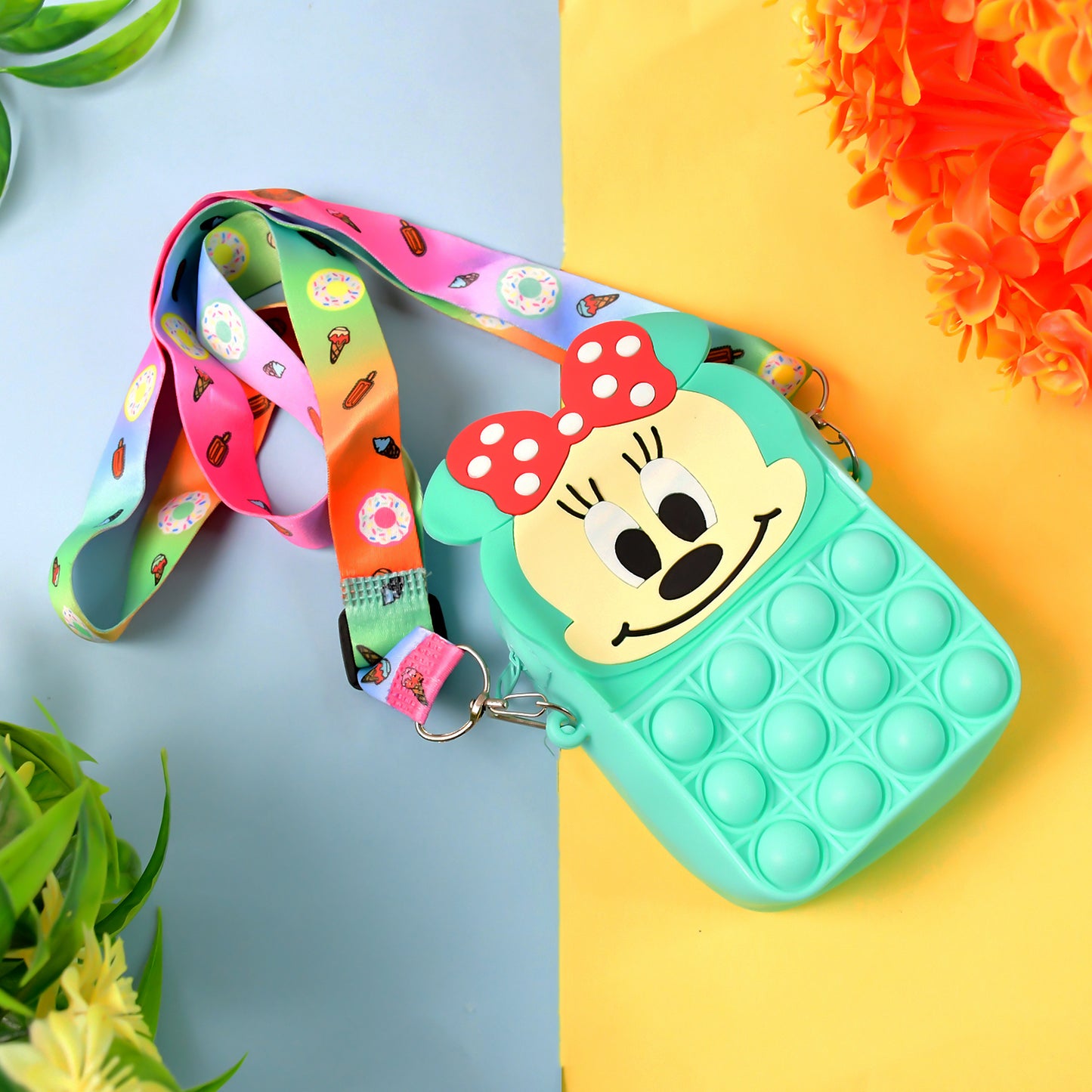 Childrens Silicone Bag Childrens Coin Purse (1 Pc)
