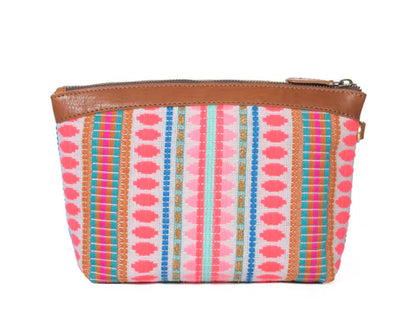 Leather Jacquard Pouch | LB-302