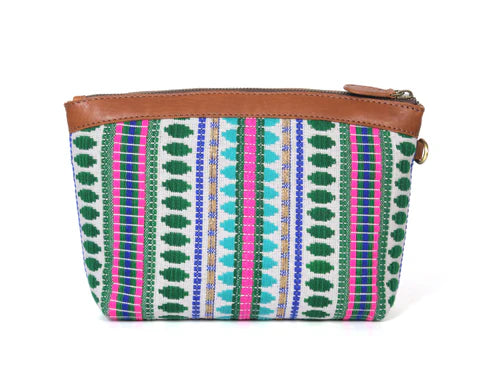 Leather Jacquard Pouch | LB-302