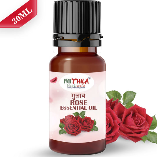 Rose Essential Oil For Skin, Hair Care, Home Fragrance, Aroma Therapy 30ml