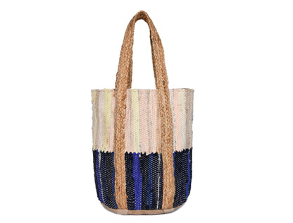 Wild Weave Jute Tote Bag