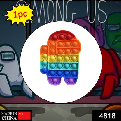 4818 Among Us Fidget Toy Used By Kids Childrens And Even Adults For Playing And Entertaining Purposes Etc.