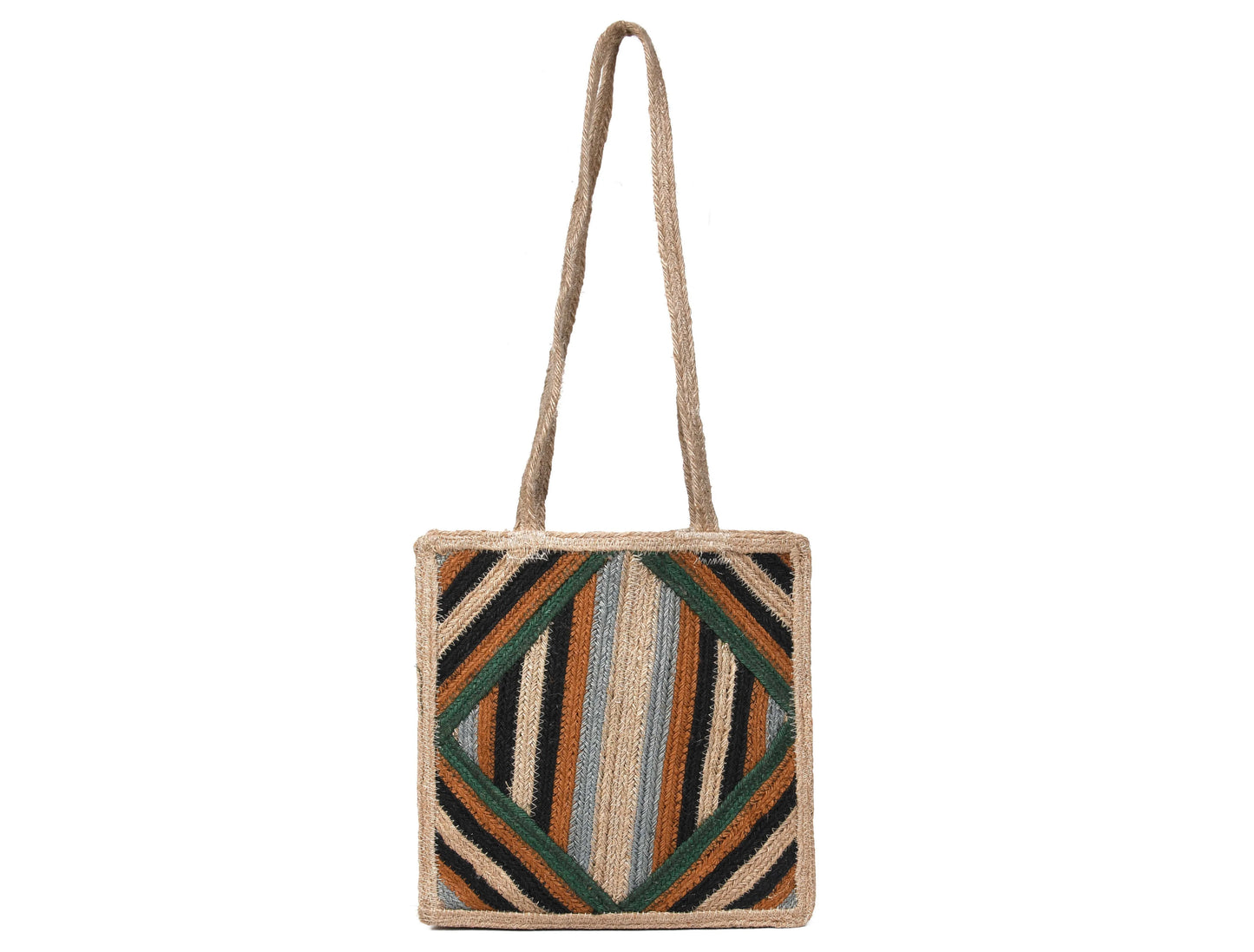 Rustic Roots Jute Tote Bags