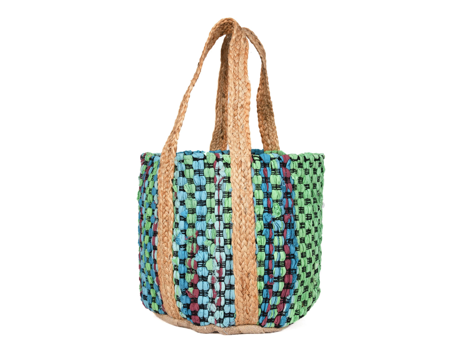 Desert Sunset Jute Tote Bag