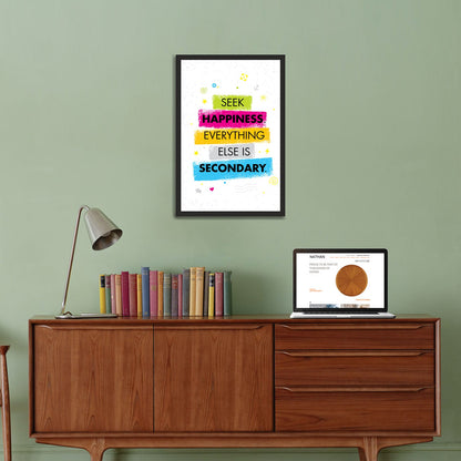 Motivational Thoughts Single Wall Hanging