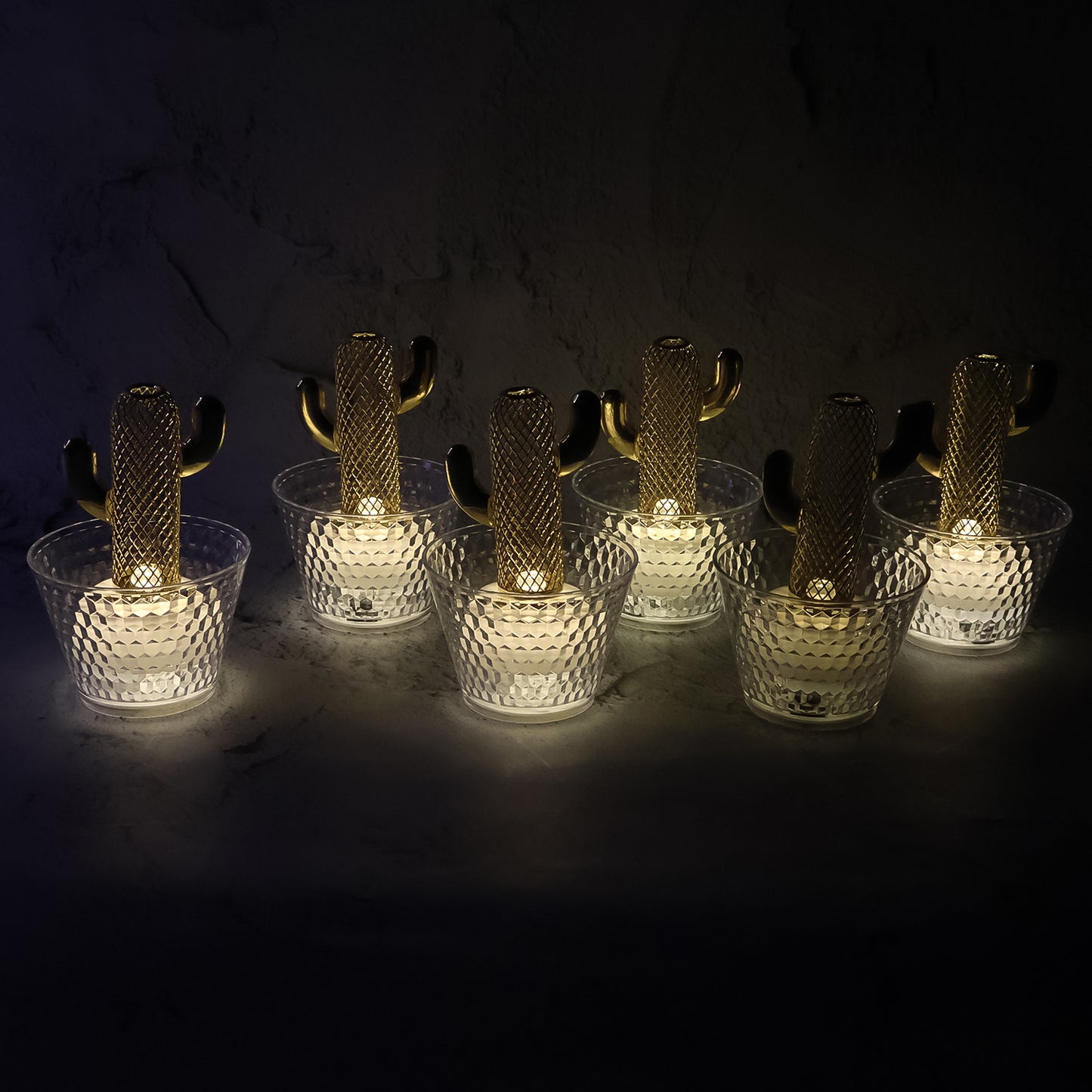 Led Flameless Decorative Candles (6 Pc)
