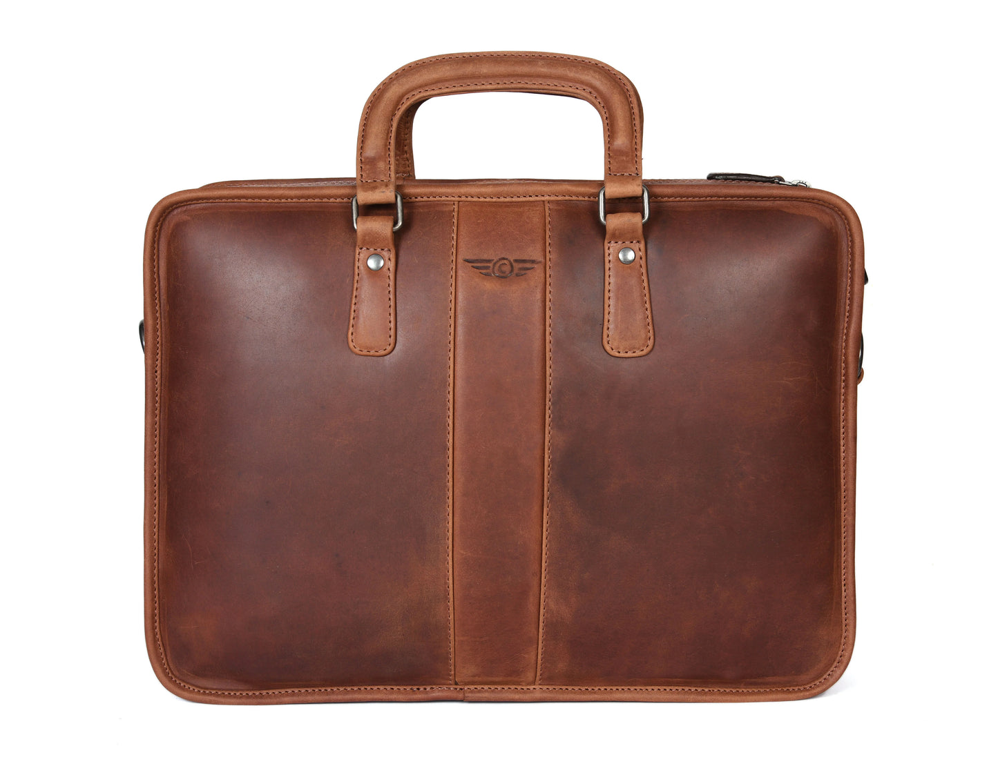 Crest Leather Messenger Bag for Office - ( PB-285 )