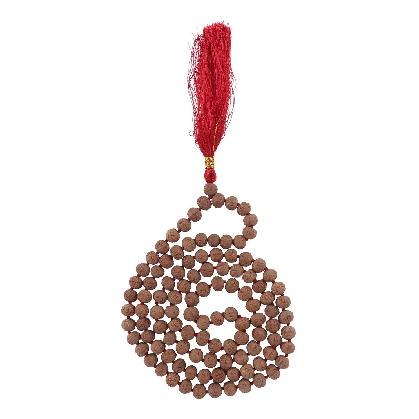 6 Face Rudraksha Mala 108 Beads Lab Certified | chah Mukhi Rudraksha | Natural | | rudraksha mala 108 beads| 108 beads rudraksha mala