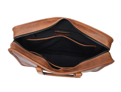 Crest Leather Messenger Bag for Office - ( PB-285 )