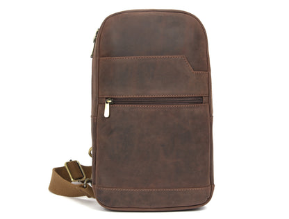 Leather Mini Backpack - Multicolor