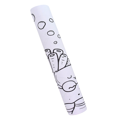 Fun And Educational Coloring Roll (1 Pc)
