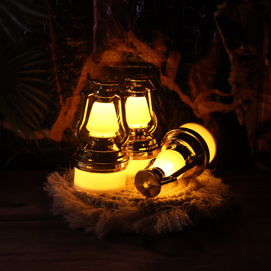 Decorative Vintage Lantern Style Flameless Led Candles (12 Pc)